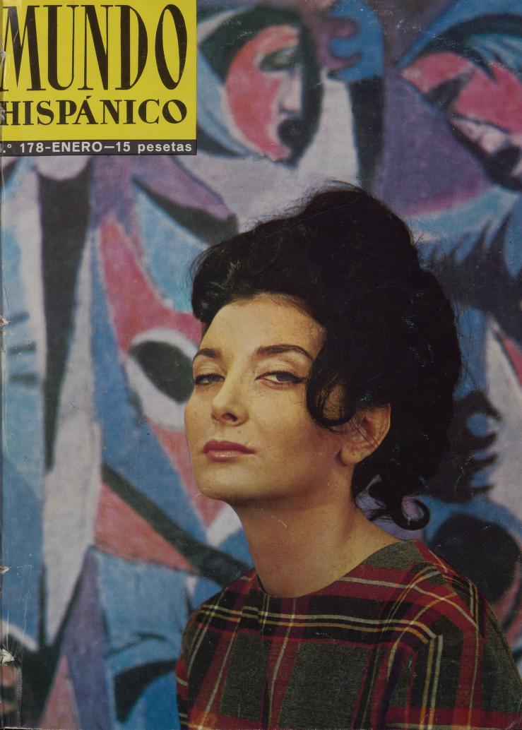 MUNDO HISPANICO magazine side cover Issue 178  January 1963